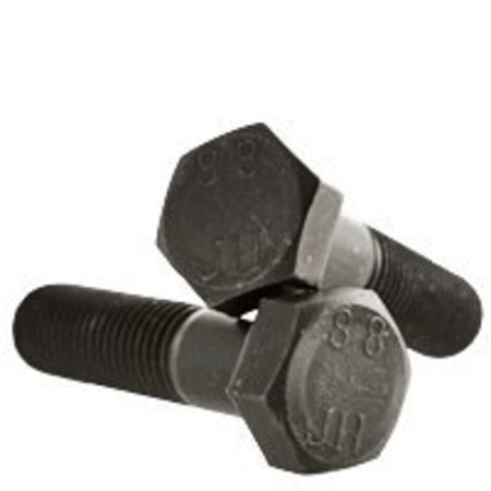 Class 8.8, M12-1.75 Hex Head Cap Screw, Plain Steel, 180 Mm L, 10 PK